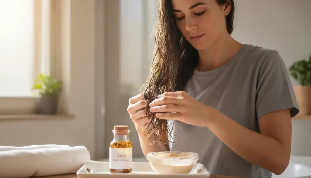 cabelo quebrando mesmo com tratamento
