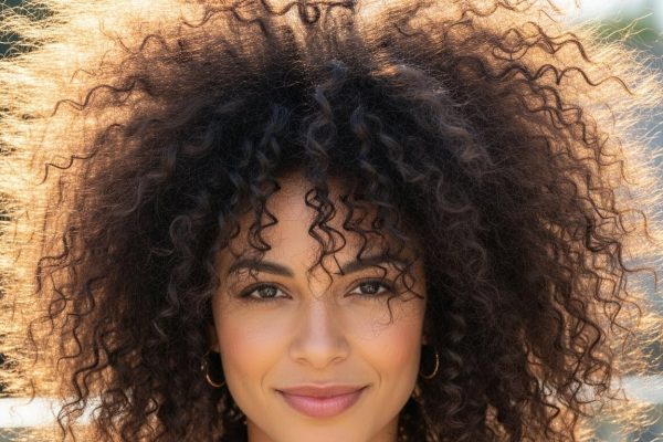 Cabelo com frizz persistente que não baixa