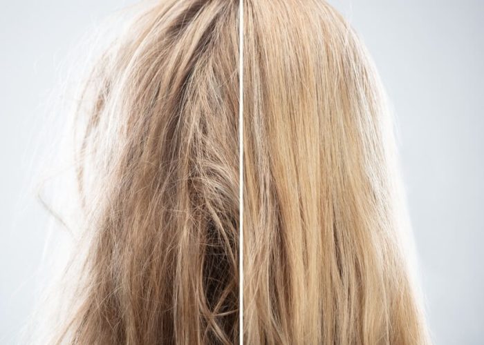 mulher-loira-com-metade-do-cabelo-alisado-e-metade-sem-alisamento-alisar-escova-progressiva-descoloracao-1695912847529_v2_1x1